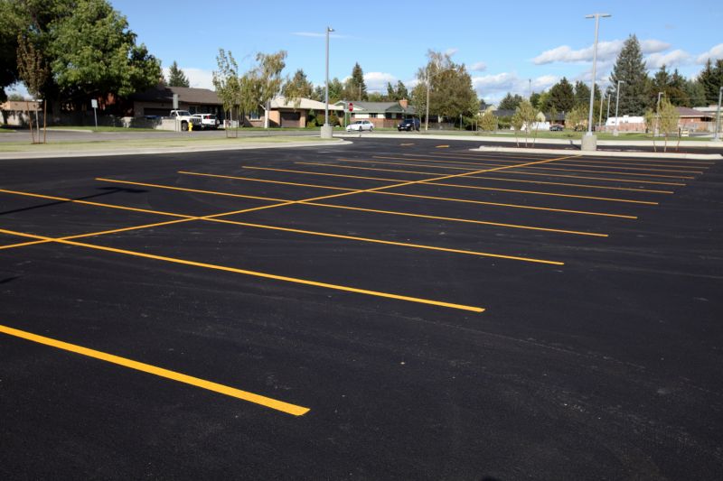 Sealed Parking Lot