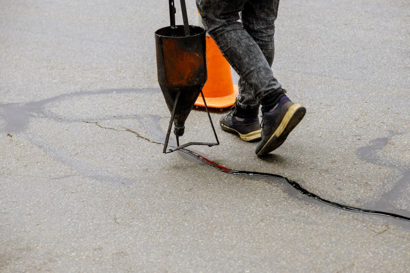 Driveway Crack Filling