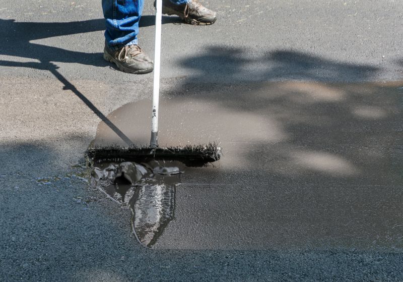 Blacktop Sealcoating detail